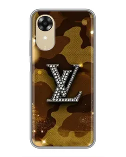 Чехол для OPPO A17k с картинкой «Камуфляжный Louis Vuitton»
