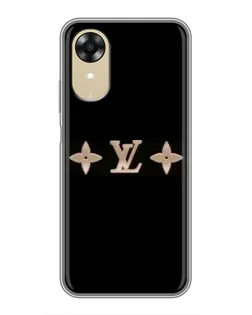 Чехол для OPPO A17k с картинкой «Louis Vuitton — минимализм»