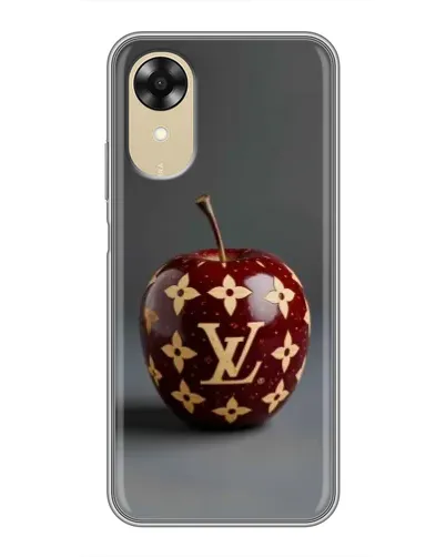 Чехол для OPPO A17k с картинкой «Красное яблоко LV» Чехол для OPPO A17k с картинкой «Красное яблоко LV»