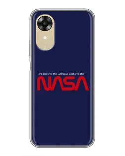 Чехол для OPPO A17k с картинкой «NASA — глубокий космос»