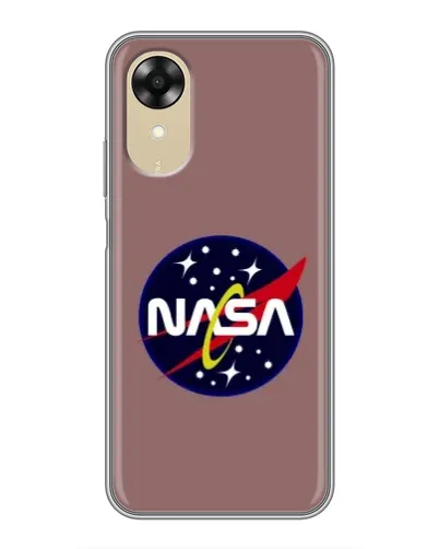 Чехол для OPPO A17k с картинкой «NASA — ретро космос»