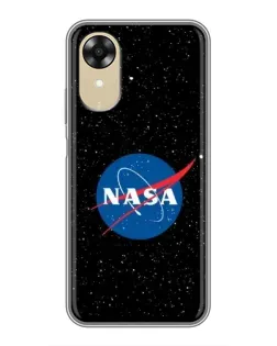 Чехол для OPPO A17k с картинкой «NASA — звездное небо»