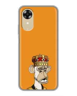 Чехол для OPPO A17k с картинкой «Золотая обезьяна Bored Ape» Чехол для OPPO A17k с картинкой «Золотая обезьяна Bored Ape»