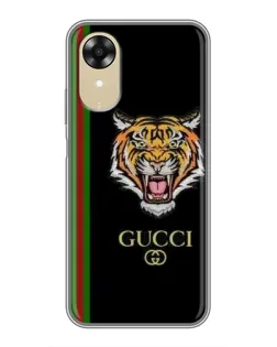 Чехол для OPPO A17k с картинкой «Тигр Gucci»