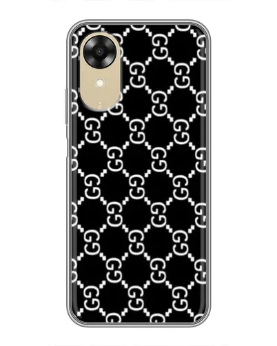 Чехол для OPPO A17k с картинкой «Gucci — сетчатый паттерн» Чехол для OPPO A17k с картинкой «Gucci — сетчатый паттерн»