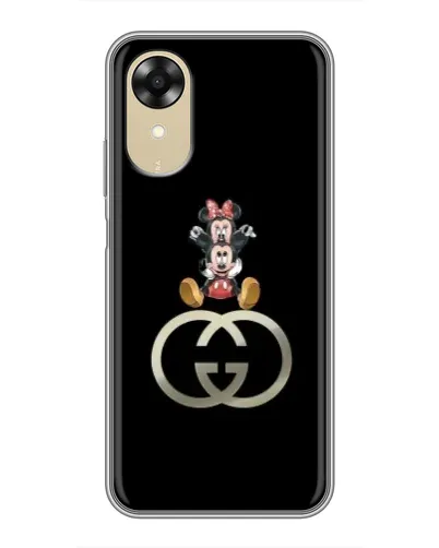 Чехол для OPPO A17k с картинкой «Минни Маус на лого» Чехол для OPPO A17k с картинкой «Минни Маус на лого»
