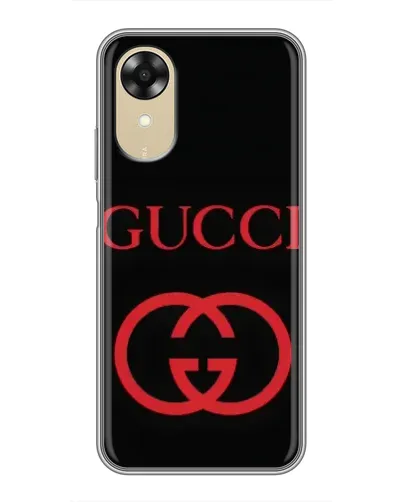 Чехол для OPPO A17k с картинкой «Gucci — красный логотип» Чехол для OPPO A17k с картинкой «Gucci — красный логотип»