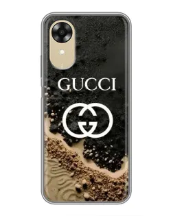 Чехол для OPPO A17k с картинкой «Gucci — песчаные дюны»