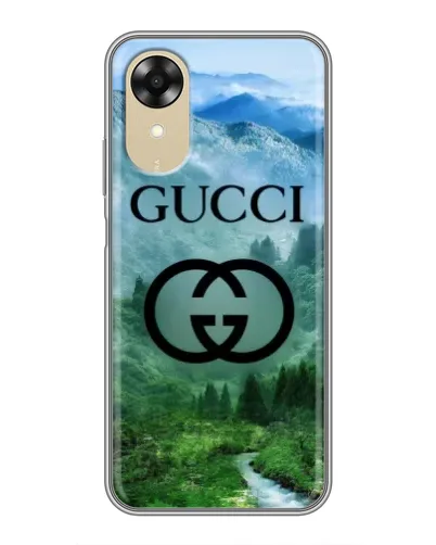 Чехол для OPPO A17k с картинкой «Gucci — горный пейзаж» Чехол для OPPO A17k с картинкой «Gucci — горный пейзаж»