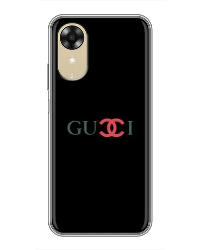 Чехол для OPPO A17k с картинкой «Gucci — красный градиент» Чехол для OPPO A17k с картинкой «Gucci — красный градиент»