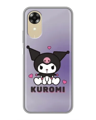 Чехол для OPPO A17k с картинкой «Kuromi — фиолетовый арт» Чехол для OPPO A17k с картинкой «Kuromi — фиолетовый арт»
