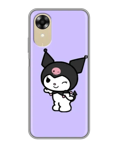 Чехол для OPPO A17k с картинкой «Классическая Kuromi» Чехол для OPPO A17k с картинкой «Классическая Kuromi»