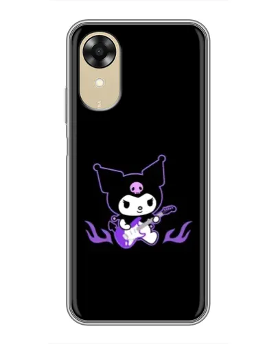 Чехол для OPPO A17k с картинкой «Электрическая Kuromi» Чехол для OPPO A17k с картинкой «Электрическая Kuromi»