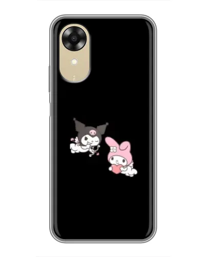 Чехол для OPPO A17k с картинкой «My Melody и Kuromi» Чехол для OPPO A17k с картинкой «My Melody и Kuromi»