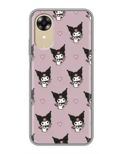 Чехол для OPPO A17k с картинкой «Kuromi — ночной сон»