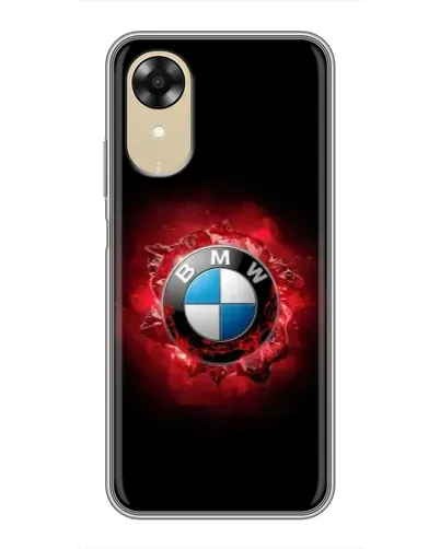 Чехол для OPPO A17k с картинкой «Логотип BMW — вспышка»