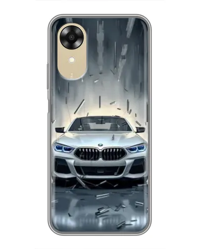 Чехол для OPPO A17k с картинкой «BMW в свете фар»