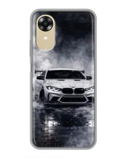 Чехол для OPPO A17k с картинкой «BMW сквозь туман»
