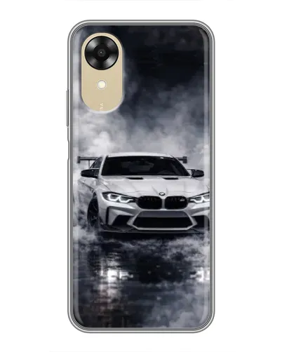 Чехол для OPPO A17k с картинкой «BMW сквозь туман»
