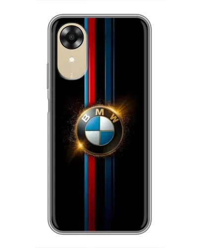 Чехол для OPPO A17k с картинкой «BMW M-Power неон»