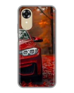 Чехол для OPPO A17k с картинкой «Осенняя BMW M4»