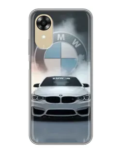 Чохол для OPPO A17k з картинкою «BMW в білому диму» Чохол для OPPO A17k з картинкою «BMW в білому диму»