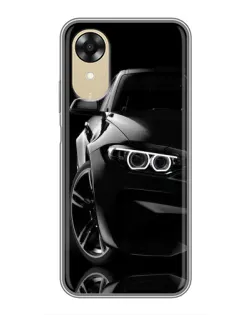 Чохол для OPPO A17k з картинкою «Чорна BMW — профіль» Чохол для OPPO A17k з картинкою «Чорна BMW — профіль»