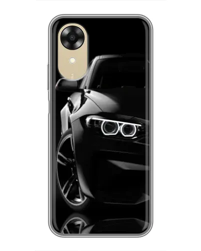 Чехол для OPPO A17k с картинкой «Черная BMW — профиль» Чехол для OPPO A17k с картинкой «Черная BMW — профиль»