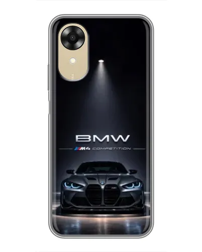 Чохол для OPPO A17k з картинкою «BMW крізь нічне місто» Чохол для OPPO A17k з картинкою «BMW крізь нічне місто»