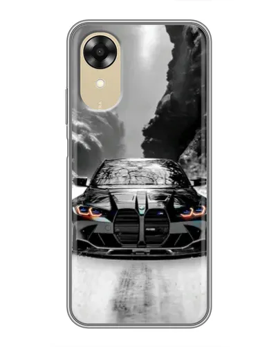 Чехол для OPPO A17k с картинкой «BMW — акварельный дрифт» Чехол для OPPO A17k с картинкой «BMW — акварельный дрифт»