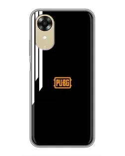 Чехол для OPPO A17k с картинкой «PUBG — вертикальные линии» Чехол для OPPO A17k с картинкой «PUBG — вертикальные линии»