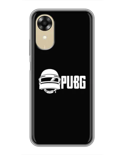 Чехол для OPPO A17k с картинкой «PUBG — классический лого»