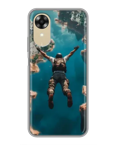 Чехол для OPPO A17k с картинкой «PUBG — свободное падение»