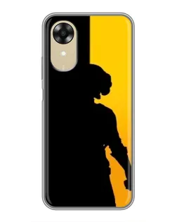 Чехол для OPPO A17k с картинкой «Тень воина PUBG»