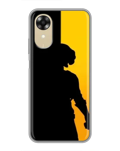 Чехол для OPPO A17k с картинкой «Тень воина PUBG»