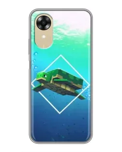 Чохол для OPPO A17k з картинкою «Черепаха Minecraft» Чохол для OPPO A17k з картинкою «Черепаха Minecraft»
