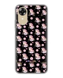 Чехол для OPPO A17k с картинкой «Magic Unicorn паттерн»