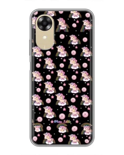 Чехол для OPPO A17k с картинкой «Magic Unicorn паттерн»