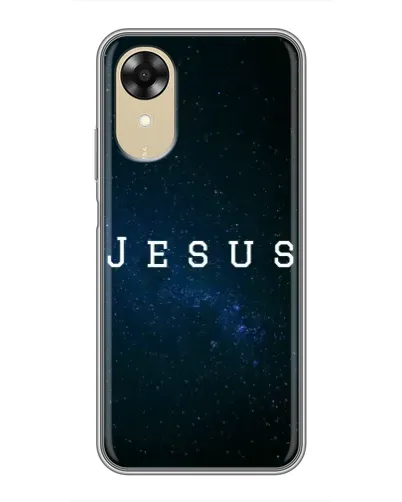 Чехол для OPPO A17k с картинкой «Звездное небо Jesus»