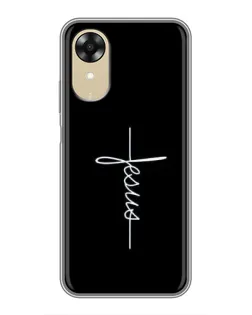 Чехол для OPPO A17k с картинкой «Тонкая линия веры»