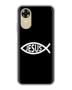Чехол для OPPO A17k с картинкой «Классический Jesus»