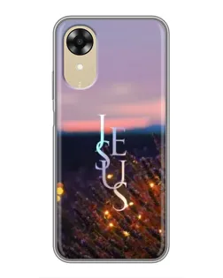 Чехол для OPPO A17k с картинкой «Свет Божий ночью»