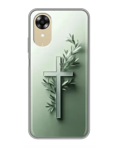 Чехол для OPPO A17k с картинкой «Оливковая ветвь» Чехол для OPPO A17k с картинкой «Оливковая ветвь»