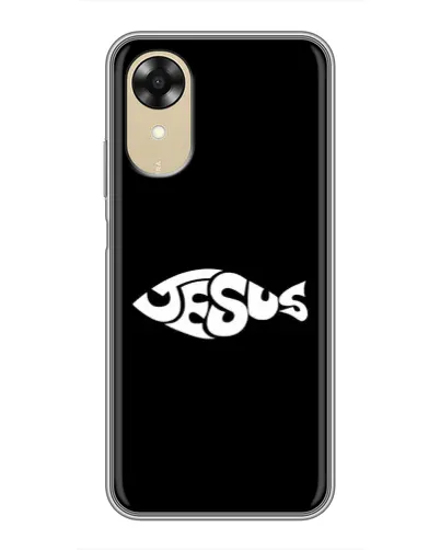 Чехол для OPPO A17k с картинкой «Рыба Jesus» Чехол для OPPO A17k с картинкой «Рыба Jesus»