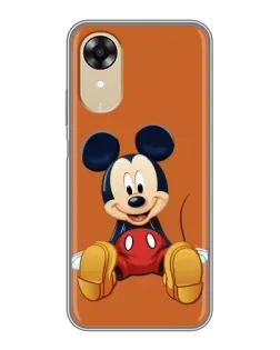 Чехол для OPPO A17k с картинкой «Микки отдыхает»