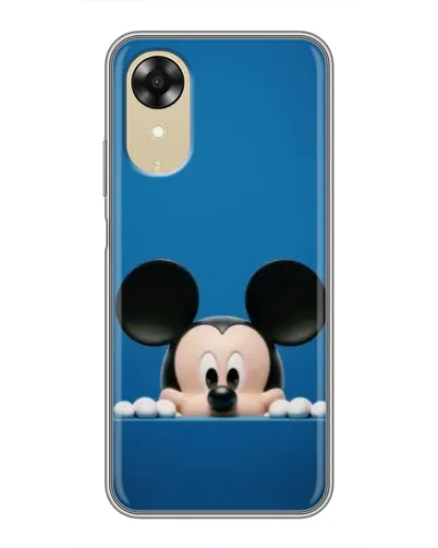 Чехол для OPPO A17k с картинкой «Микки выглядывает» Чехол для OPPO A17k с картинкой «Микки выглядывает»