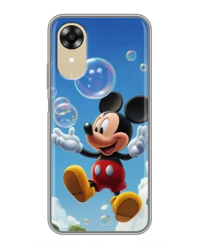 Чехол для OPPO A17k с картинкой «Mickey и мыльные пузыри» Чехол для OPPO A17k с картинкой «Mickey и мыльные пузыри»