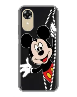 Чехол для OPPO A17k с картинкой «Микки раздвигает стены»