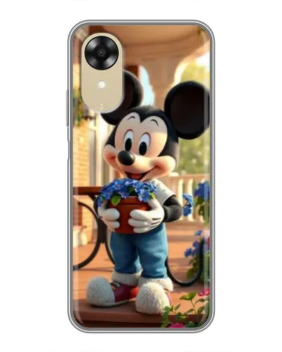 Чехол для OPPO A17k с картинкой «Микки садовод» Чехол для OPPO A17k с картинкой «Микки садовод»