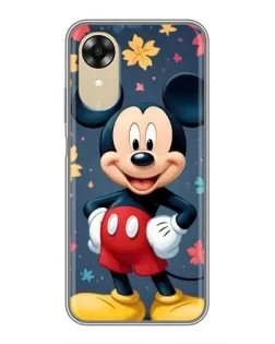 Чехол для OPPO A17k с картинкой «Осенний Mickey Mouse»